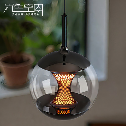 床头长线可升降小吊灯