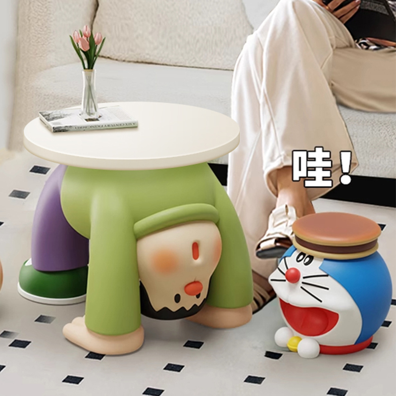 【胖虎茶几】卡通创意造型小桌子
