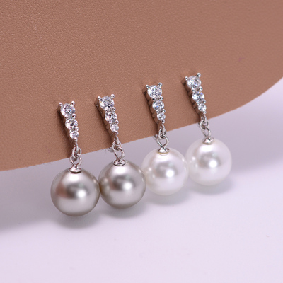 阳光的味道无痛纯银耳夹