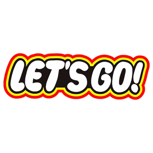 车窗车贴个性文字搞怪let‘s go!汽车电动摩托车装饰挡划痕反光贴