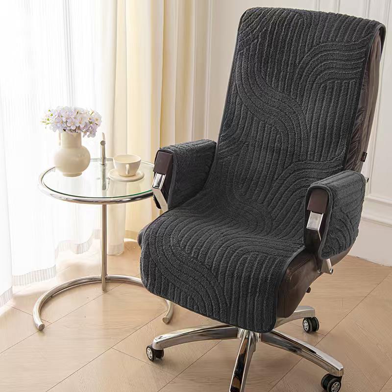 办公室椅子垫四季通用防尘防滑办公椅垫秋冬保暖学生坐垫加绒简约,居家布艺,椅垫,淘宝优惠券,粉丝福利购,淘宝优惠卷