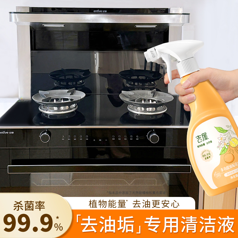 【植物能量】厨房去重油污清洁剂