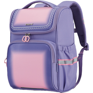 卡拉羊新款小学生书包1-2-3年级儿童减负护级双肩包韩版英伦校园