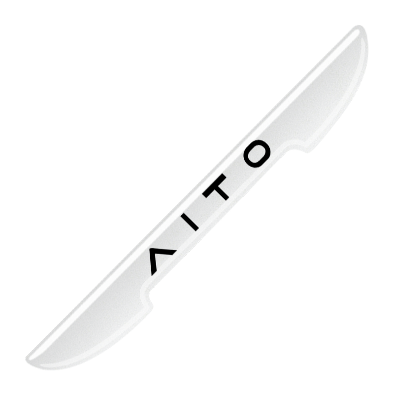 问界M5 M7 M9汽车车门防撞条白色防刮擦装饰防护贴后视镜保护胶条