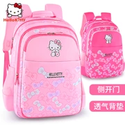 Hello Kitty túi đi học nữ nữ 3,456 lớp chống bụi nhẹ, dung lượng lớn nữ mới 2019 phiên bản Hàn Quốc - Túi bé / Ba lô / Hành lý