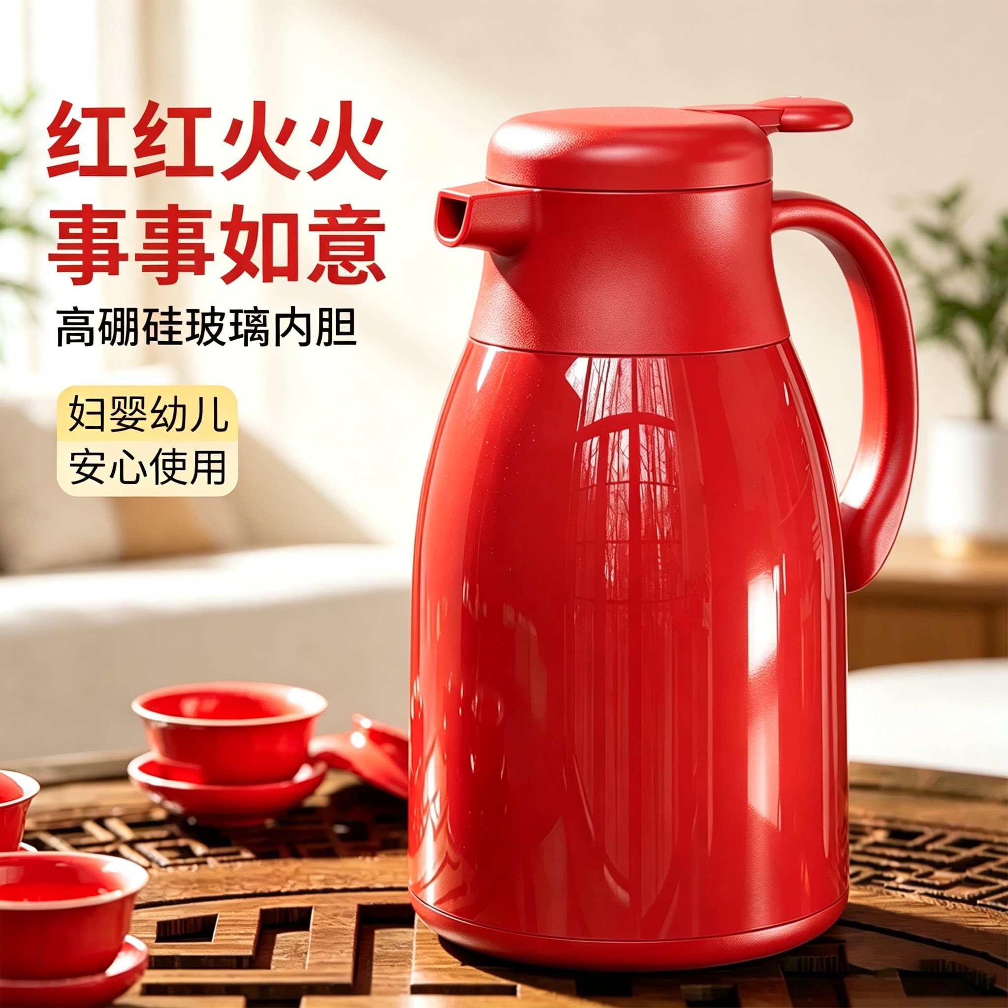 2027新款家用大容量保温热水瓶