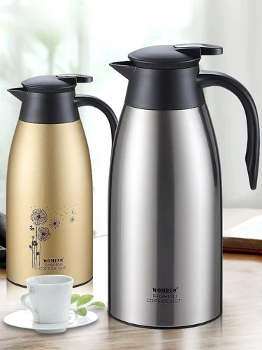 Термос, вместительный и большой термочехол, чайник для школьников и студентов