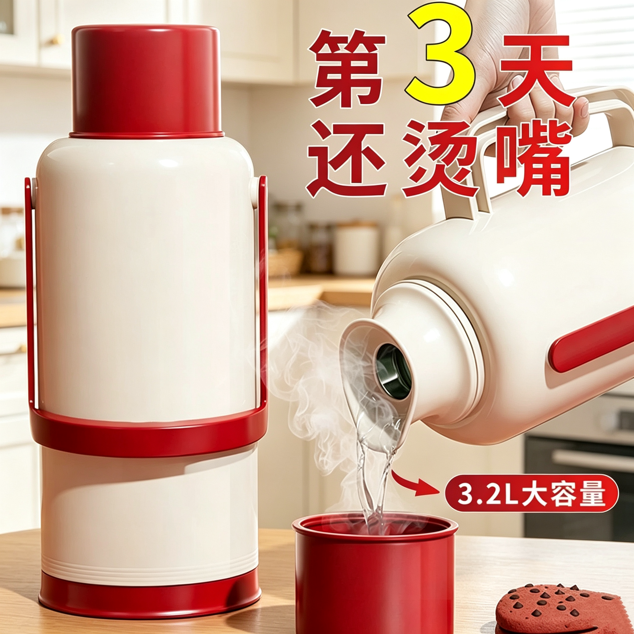 2027新款大容量高颜值热水瓶
