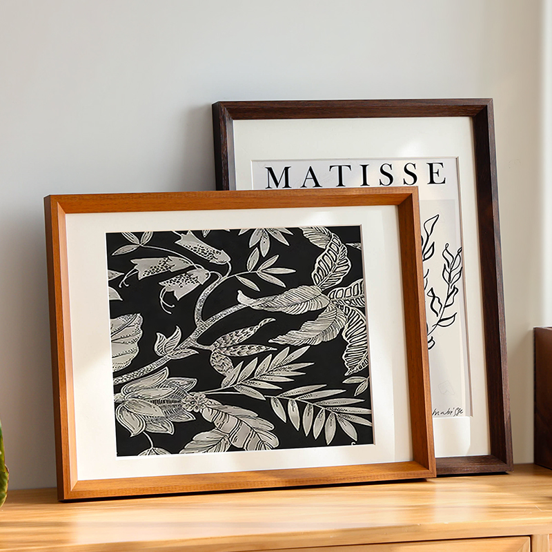 简单派简约实木装裱画框