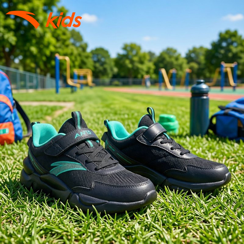 安踏童鞋男童运动鞋大童2026春季网面透气鞋子魔术贴皮面儿童跑鞋,童鞋/婴儿鞋/亲子鞋,运动鞋,淘宝优惠券,粉丝福利购,淘宝优惠卷
