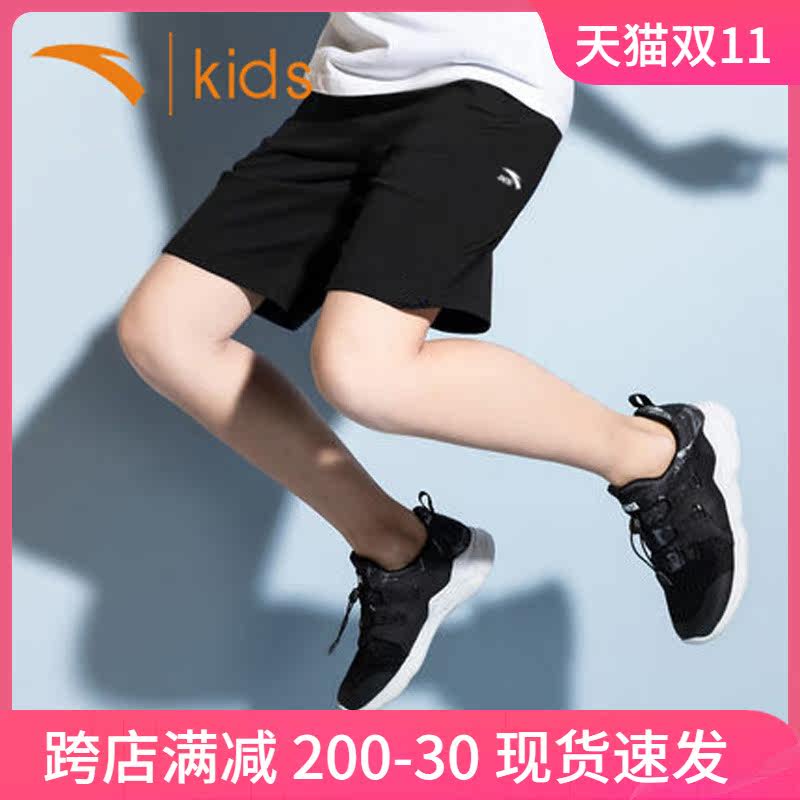 安踏儿童五分裤男童短裤2023秋季新款大童运动裤子秋装男怎么样,好用不?