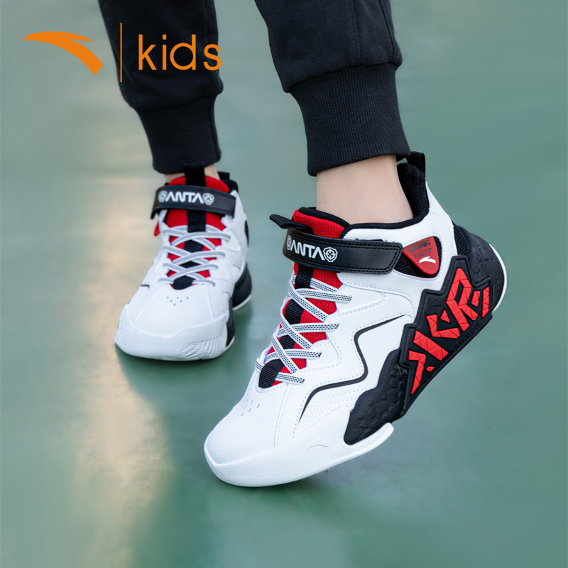 安踏儿童篮球鞋男水泥克星运动鞋