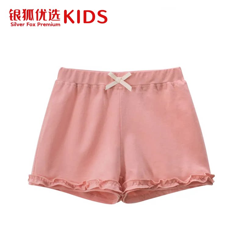 银狐优选KIDS女童短裤外穿夏季洋气童装2026韩版儿童裤子新款宝宝
