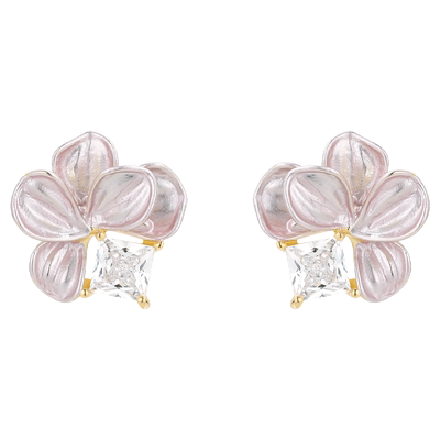 dodogogo花朵通勤耳环