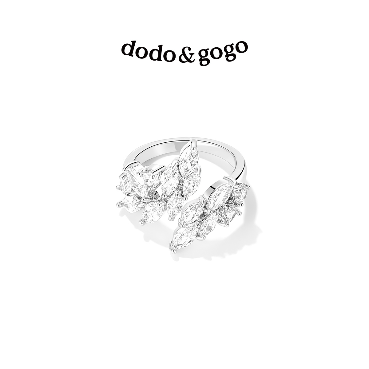 dodogogo翅膀错位水滴锆石
