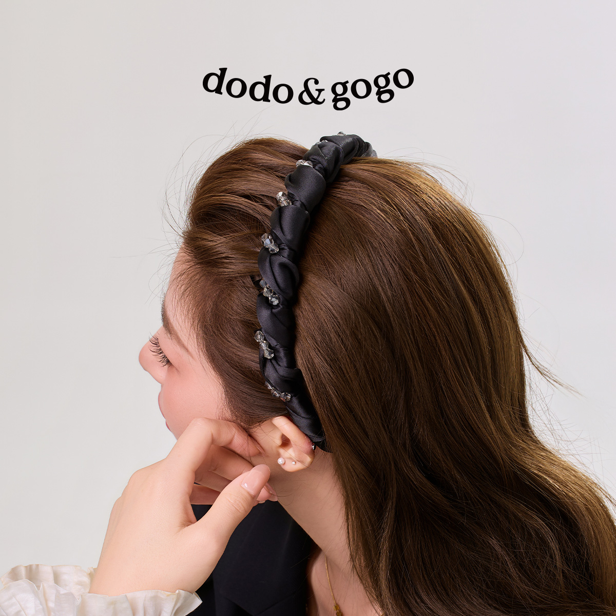DODOGOGO韩系气质水钻发箍
