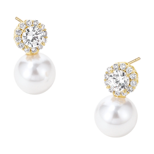 DODOGOGO高级感仿珍珠耳环女生气质轻奢耳饰耳夹2025新款爆款耳钉