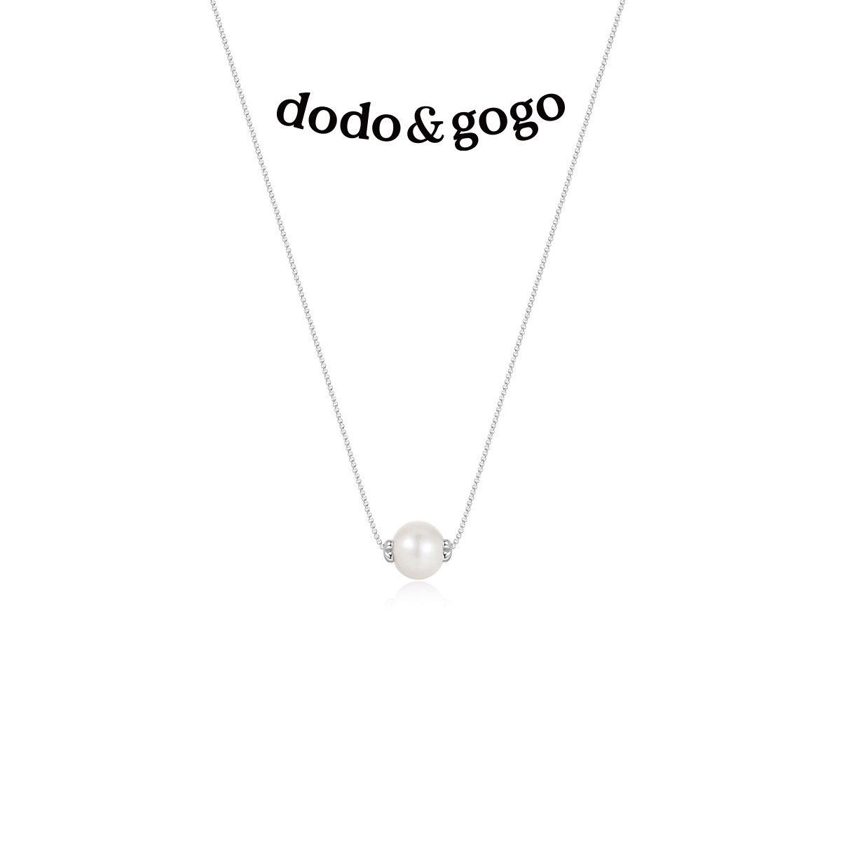 DODOGOGO天然珍珠项链锁骨链颈链图片