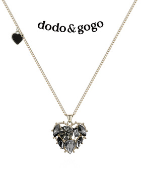 dodogogo爱心项链轻奢高级感颈链