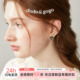DODOGOGO复古山茶花耳环女2026新爆款 轻奢高级耳钉耳饰送妈妈礼物