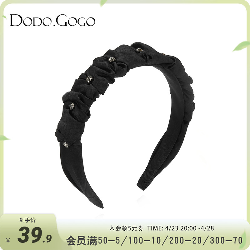 黑色头箍DODOGOGO复古