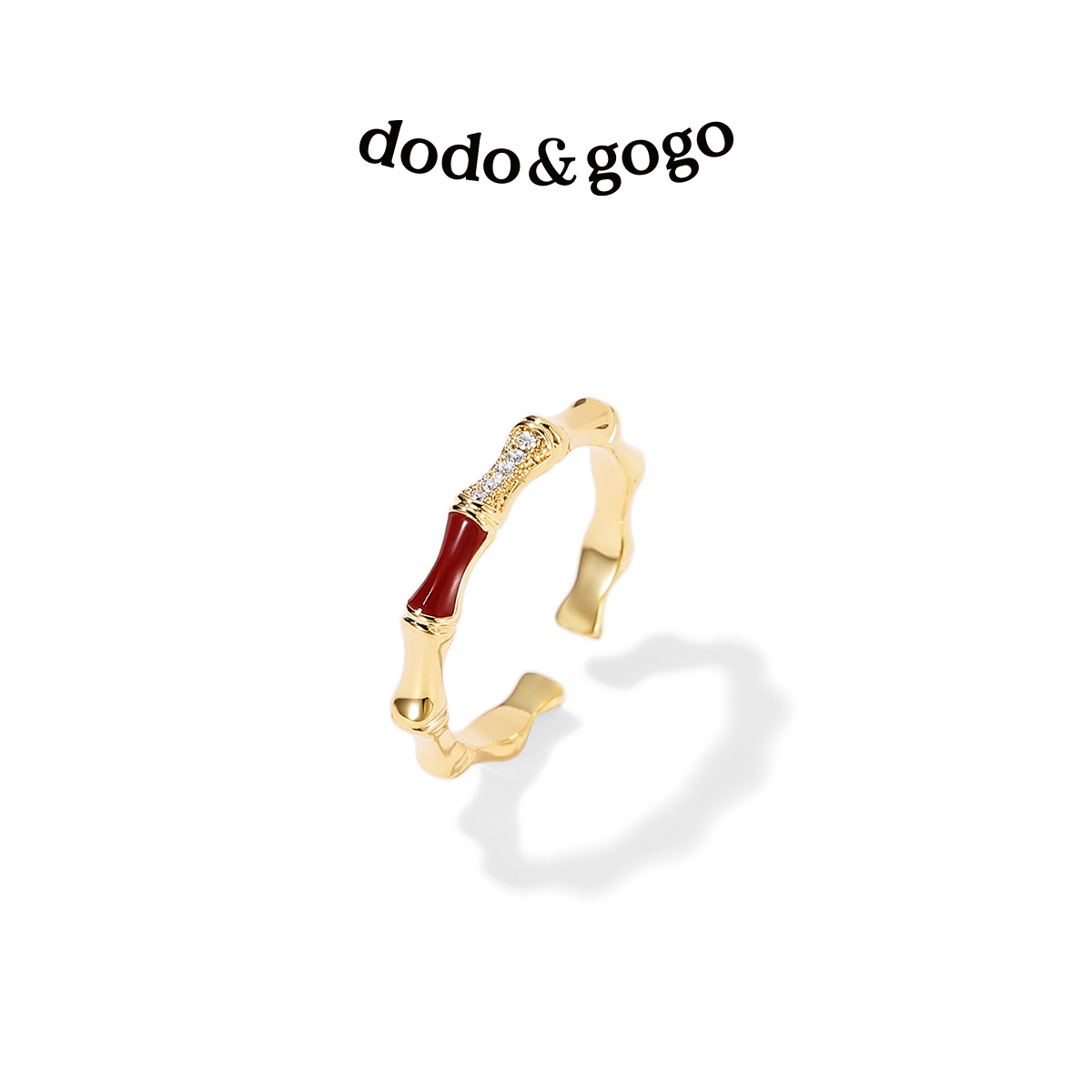 DODOGOGO简约开口戒指