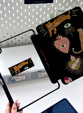 vivopad3保护套亚克力oppopad2带笔槽ipadair6平板壳复古11代2025适用华为matepadair12小米7透明2024款pro11