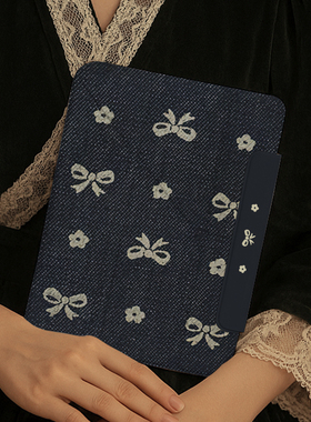 ipad11保护壳磁吸双面夹10十代保护套y折韩系蝴蝶结花朵air7/6适用苹果Pro11平板壳2025air透明9带搭扣mini7