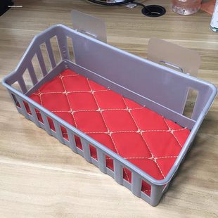 挖机驾驶室用品挖掘机储物收纳盒置物架粘贴式 多功能悬挂创意内饰