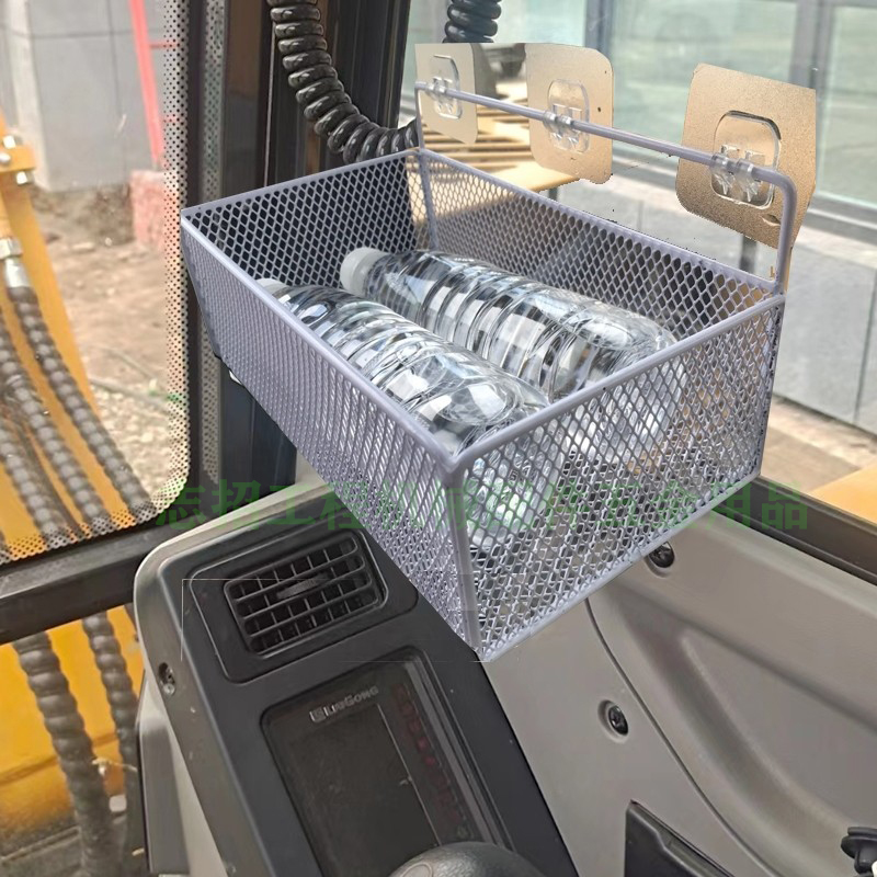 挖机收纳盒铲车叉车钩机储物盒