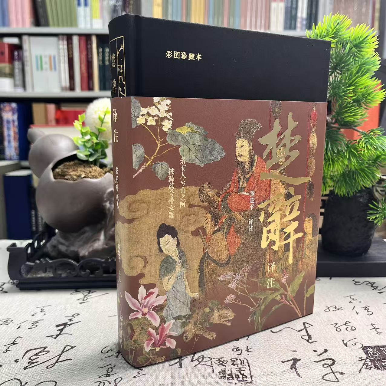 楚辞译注·彩图珍藏本·印章版（精装）董楚平 译注9787573214126上海古籍
