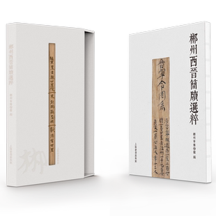 正版现货 郴州西晋简牍选粹9787532659555上海辞书出版社