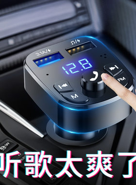 车载充电器汽车车充一拖二24V点烟器usb转换插头车内用品手机快充
