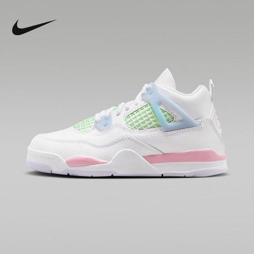 Nike耐克男女童鞋新款休闲中帮舒适时尚运动训练篮球鞋IB7069-100