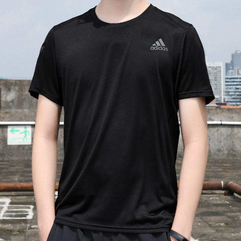 Adidas薄款短袖男2025夏