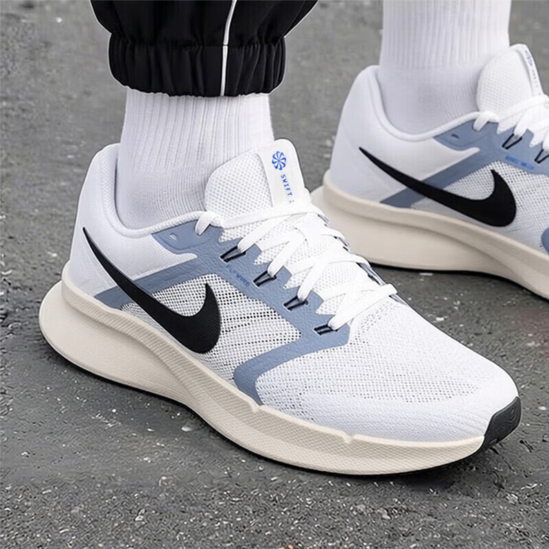 NIKE耐克跑步鞋男鞋新款夏季透气运动鞋户外轻便耐磨网面休闲鞋