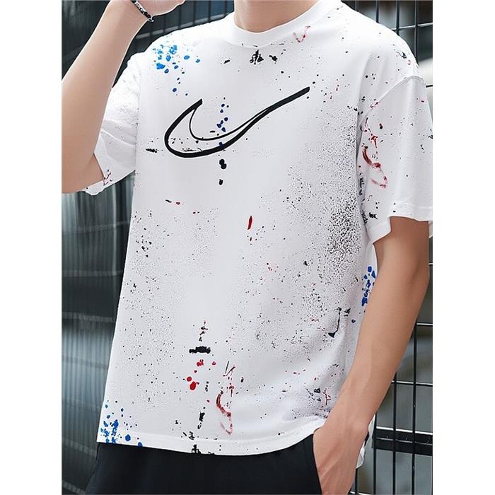 Nike耐克泼墨印花短袖男