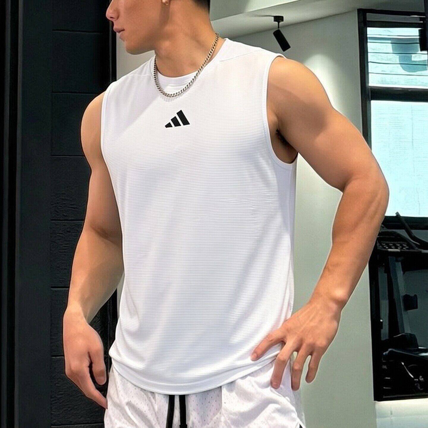 Adidas篮球背心男夏季新