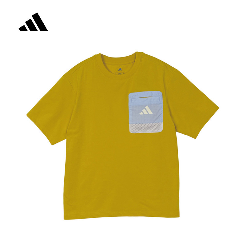 Adidas阿迪达斯男大童运动宽松休闲JK SS TEE短袖上衣T恤KS0283