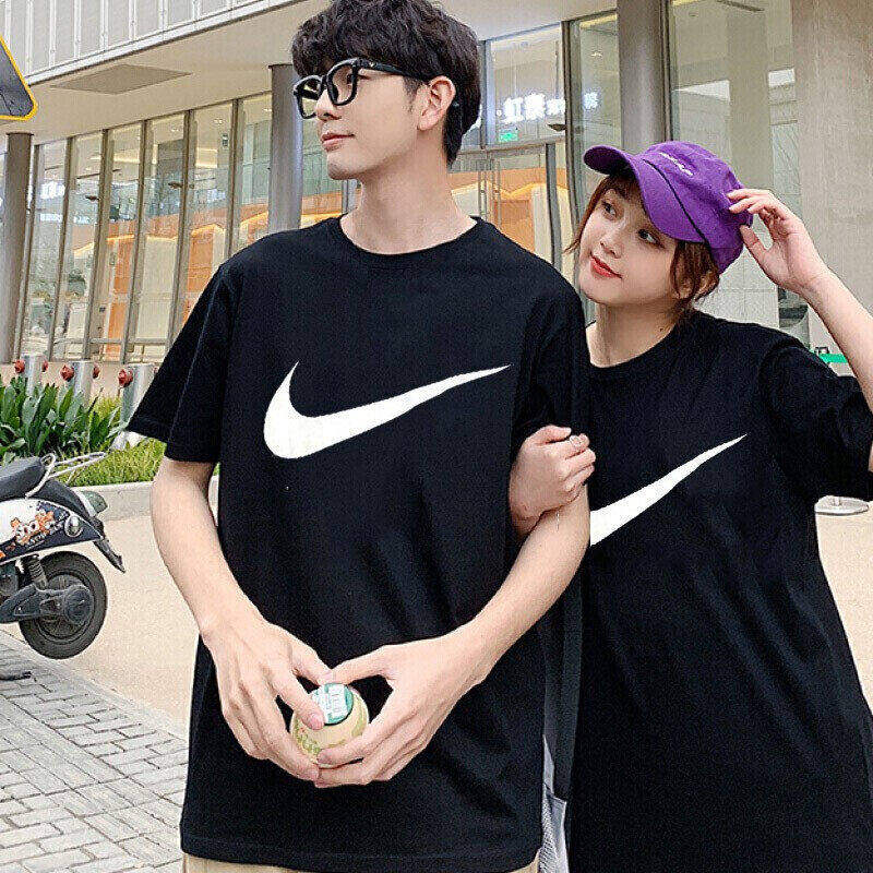 Nike耐克T恤男装纯色纯棉