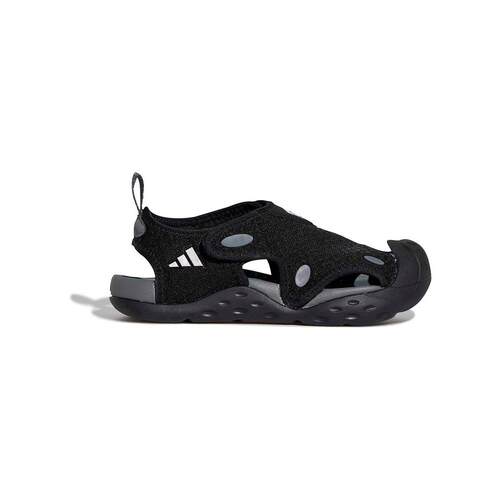 adidas阿迪达斯男女小童沙滩鞋夏包头双耳魔术贴户外凉鞋 KI8906