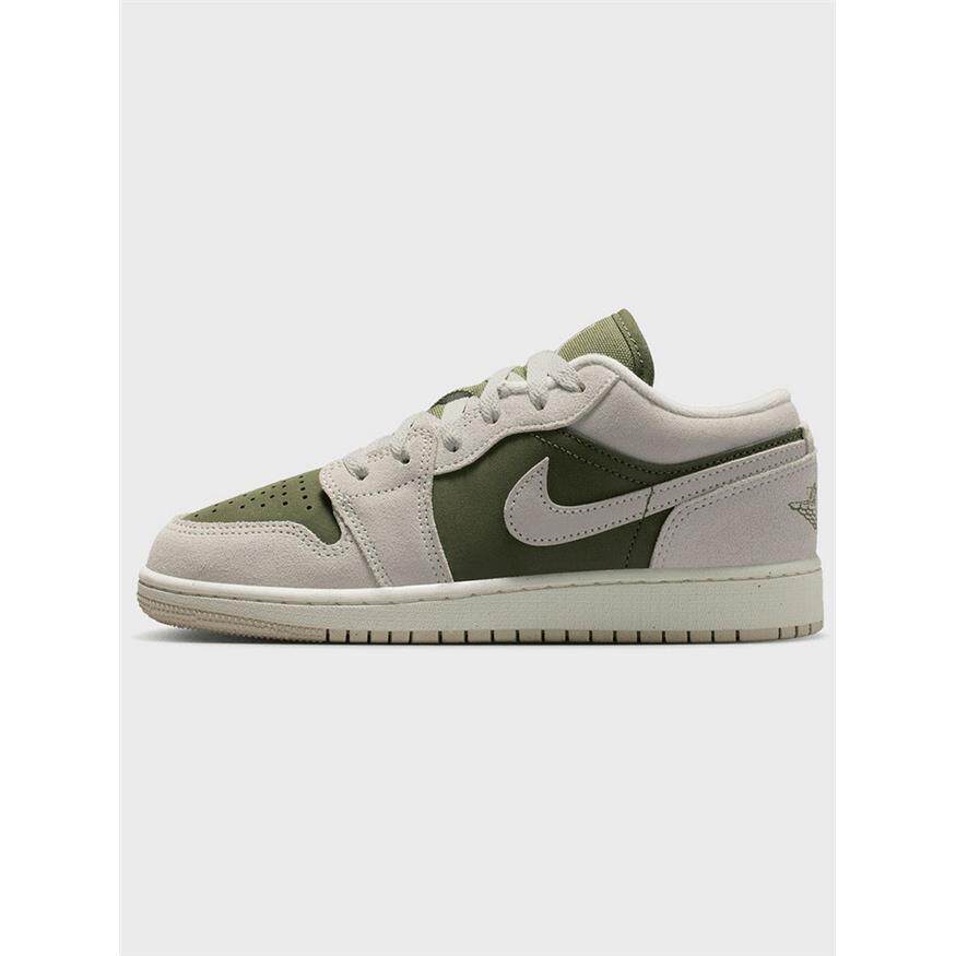 Jordan耐克大童鞋女AJ1灰