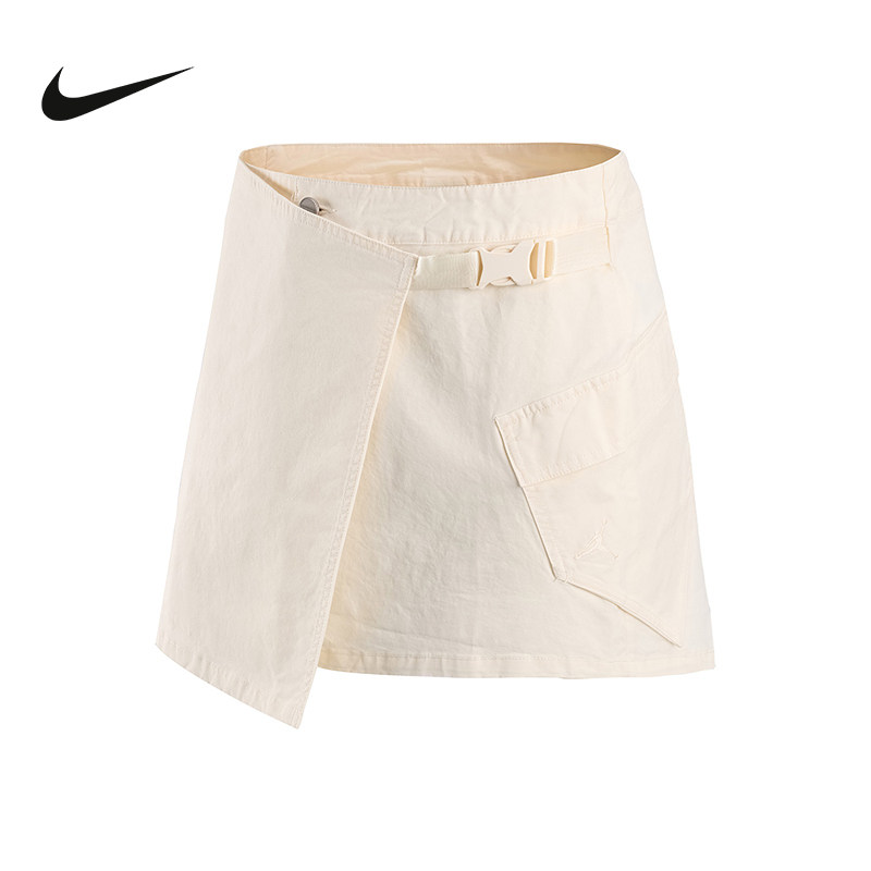 NIKE耐克Jordan女子工装裹身半身裙夏夏季百搭休闲短裙IF1175-110