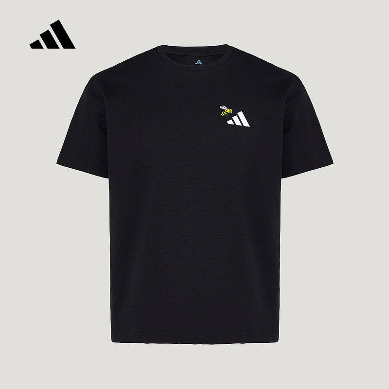 adidas阿迪达斯户外夏中性大自然印花半截袖TERREX短袖T恤 KG3848