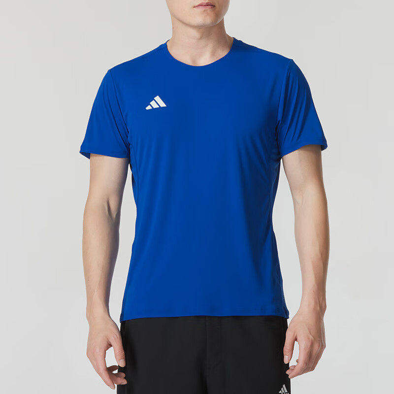 Adidas阿迪达斯蓝色短袖