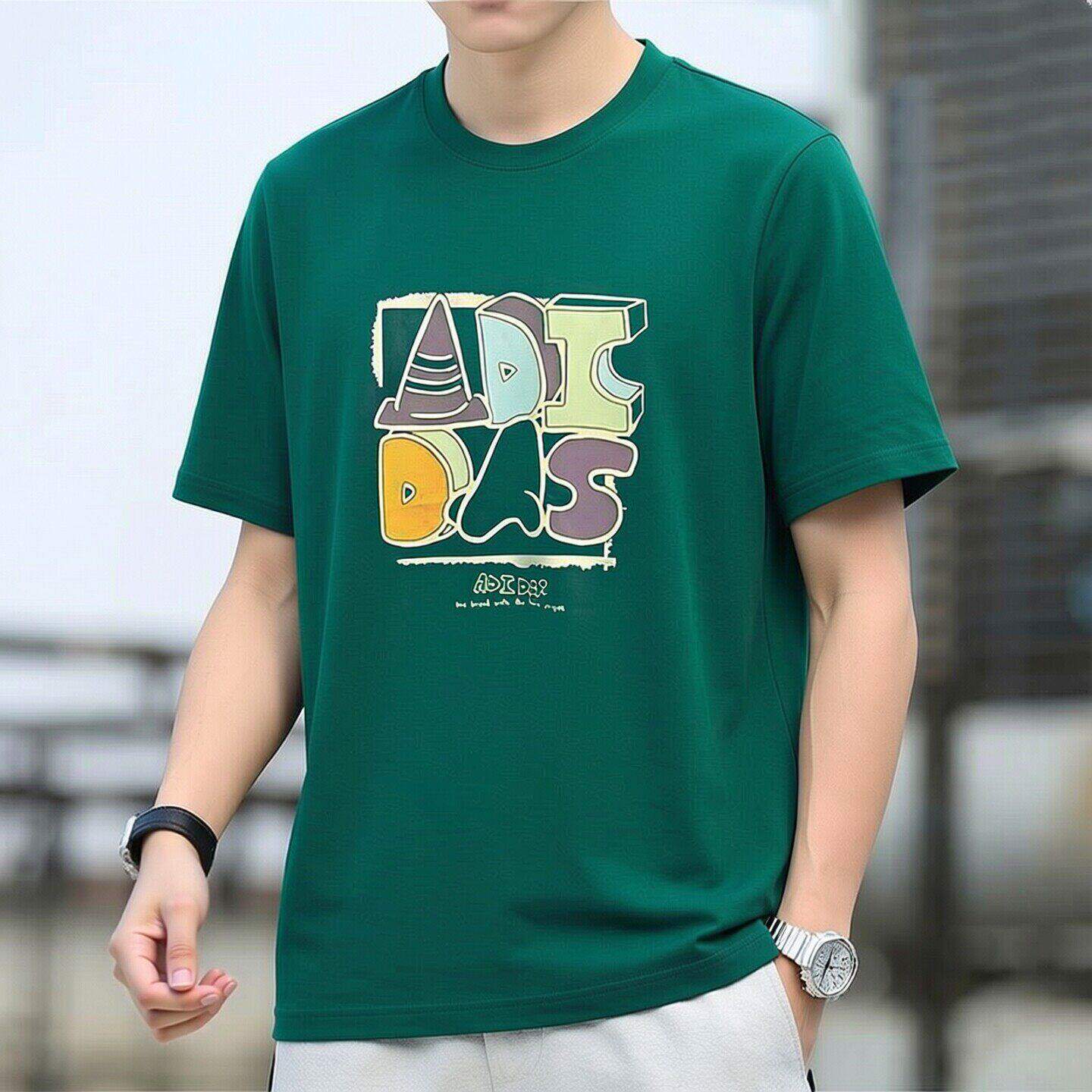Adidas短袖男夏季新款休