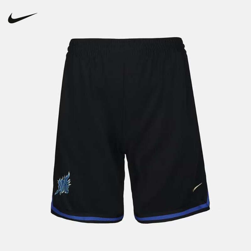 Nike耐克大童2026年夏季新款篮球风休闲裤透气运动短裤IW1207-010