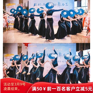 新款陶醉了舞蹈服中国舞荷花奖少数名族傣族花腰裹臀演出服练功服