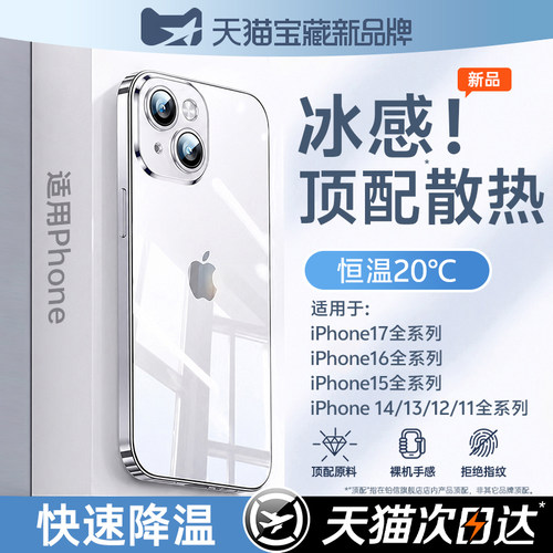 【小红书推荐】适用于苹果透明壳