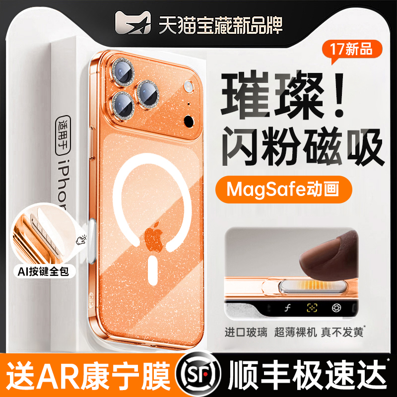 【小红书爆款】璀璨闪粉磁吸壳